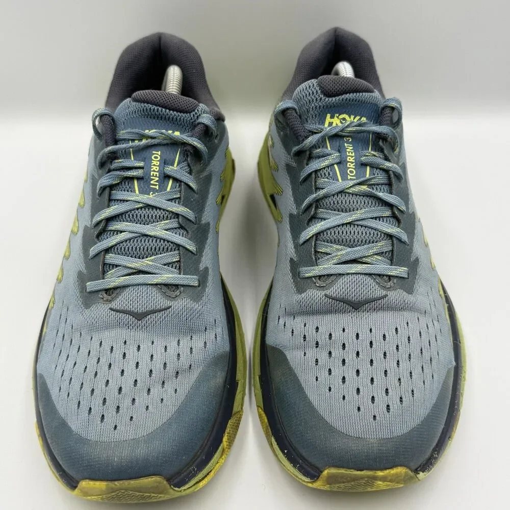 Hoka One Torrent 3 Men's Size 11.5 D Blue Running Shoes‎ Sneakers 1127914 BOCT